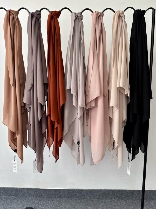 MINA FRENCH SQUARE Hijab - Image 2